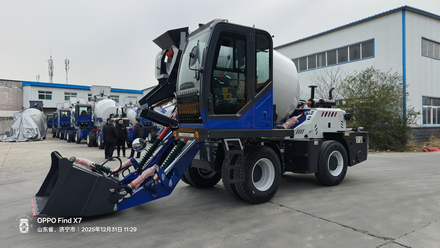 Concrete Mixer Truck Model YG-4500 (2.6m³)