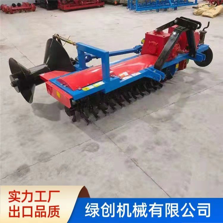 Single-sided ridge builder tractor with farmland ridger for paddy and dry fields, terrace ridge repair machine, ridger