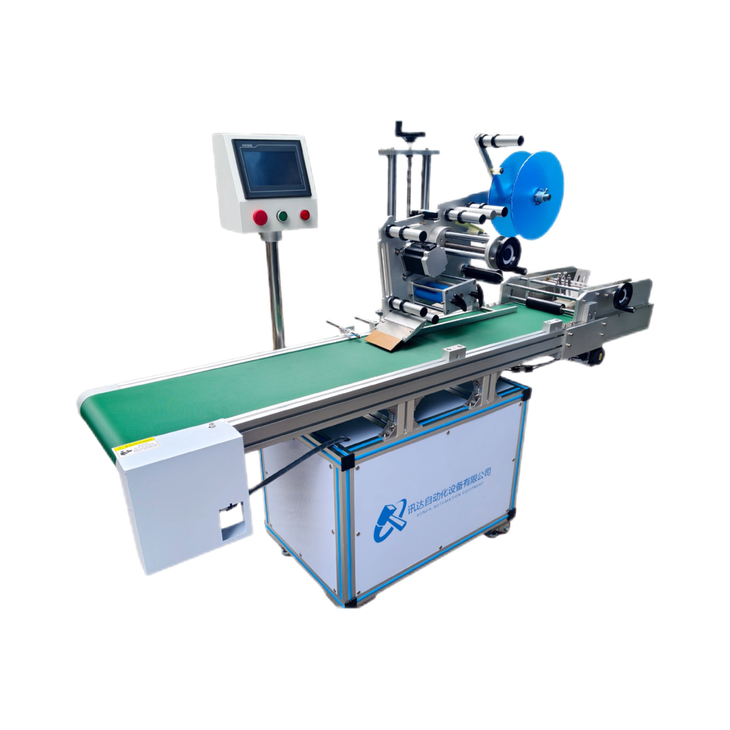 Automatic Labeling Machine, Page Labeling Machine, Packaging Bag, Color Box, Round Lid, Flat Surface Labeling Machine, Sticker Labeling Machine