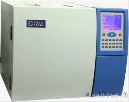 Gas chromatograph for determining methanol, methylal, and dimethyl ether in naphtha