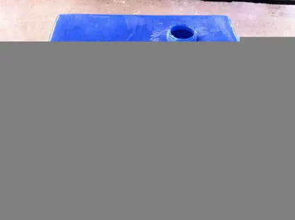 红昇容器450L加药箱耐酸碱滚塑一形成桶塑胶容器