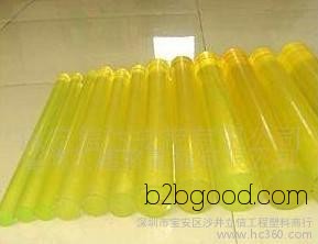 Plastic Rod PU Plastic Rod Polyurethane PU Plastic Plate Yellow Polyurethane PU Plastic Plate