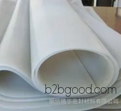 Production of silicone rubber sheets, direct sales of white rubber sheets
