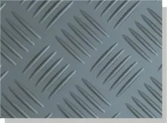 Hebei Jingxian, manufacturer supplies various specifications of rubber plates with diagonal stripes