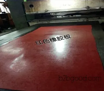 Butyl-styrene laminated rubber sheet, insulated, oil-resistant