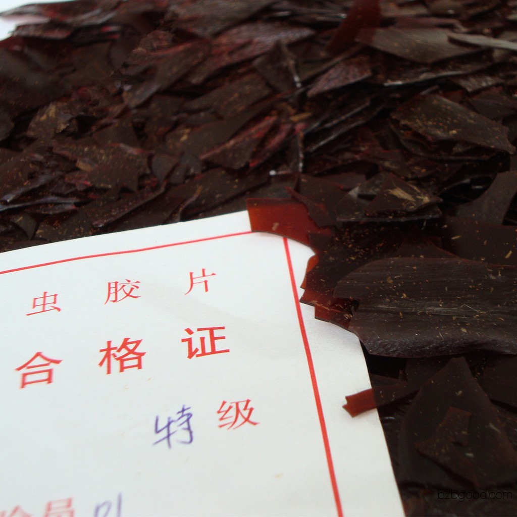 Dàshuǐ Pai Natural Lacquer/Resin Lacquer Flakes, High Viscosity and High Glossiness, Special Grade II Natural Lacquer Flakes