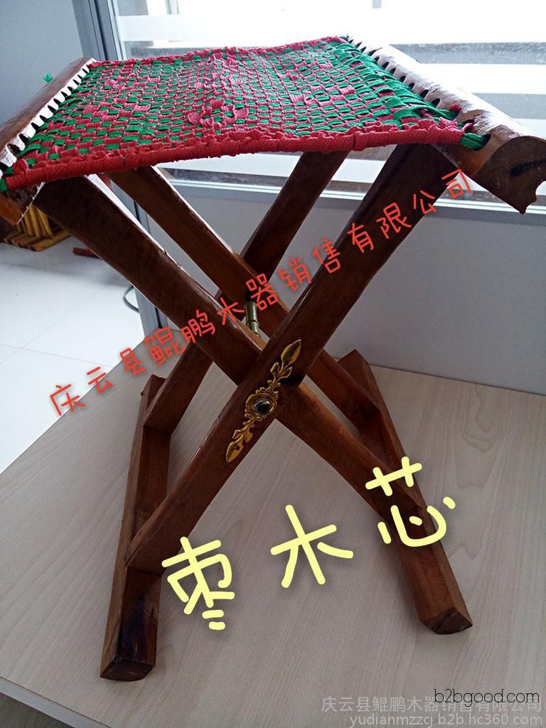 Factory direct sales of jujube wood-core stools, locust wood, elm wood stools...
