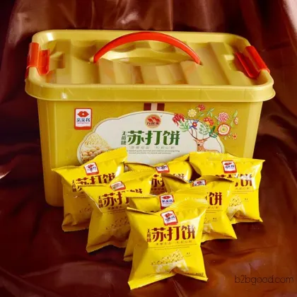 喜多多饼干 无蔗糖苏打饼干 营养健康 特产首选