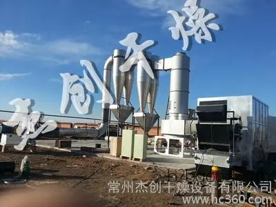 Бренд Jiechuang производит оборудование для ротационной сушки с вспышкой, сушилку с вспышкой для циклогептанона, линию для сушки травы сициань.