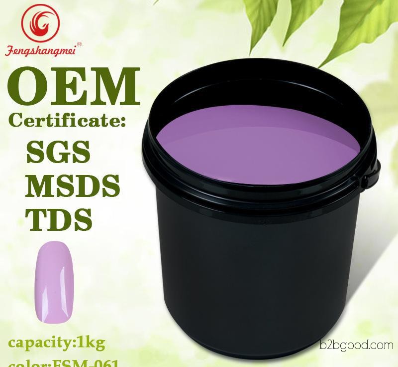 1KG barrel of non-toxic, environmentally friendly, natural resin, three-in-one nail glue