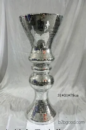 Manufacturer: European-style floor-mounted large vase, flower shop arrangement vase, direct sales of natural resin fiberglass vase