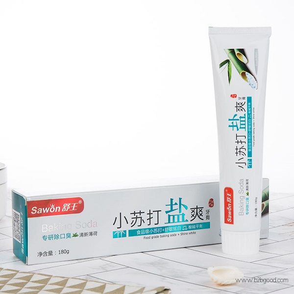 Baking soda salt cool toothpaste (specialized in removing bad breath)