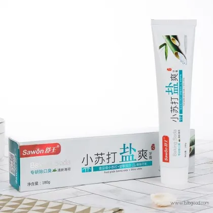 Baking soda salt cool toothpaste (specialized in removing bad breath)