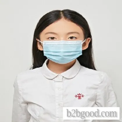 Disposable melt blown respirator three-layer children's daily protective respirator