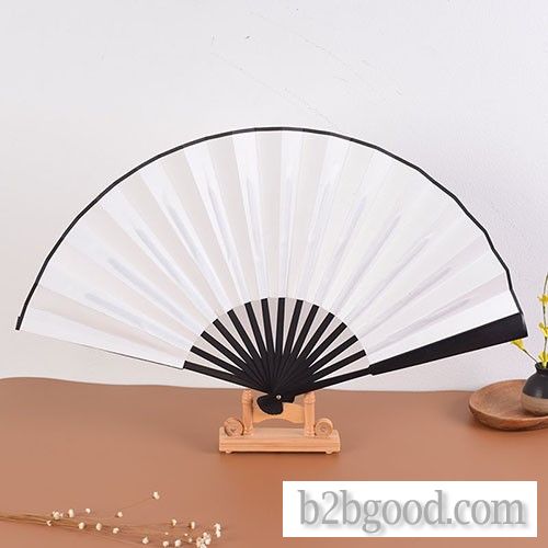 Chinese wind folding fan high-end antique fan spot wholesale 8 inch 10 inch silk advertising fan man