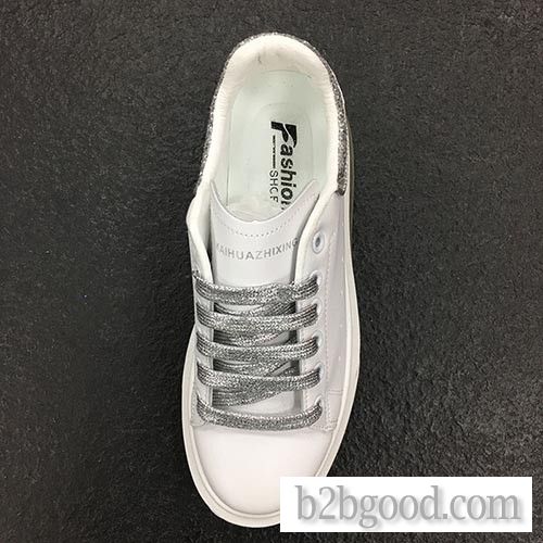 Small white shoes board shoes versatile sports shoes PU non-slip casual shoes