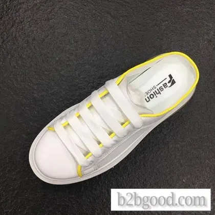 Small white shoes PU material non-slip air cushion breathable shoes