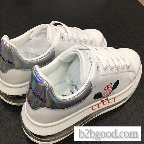 Versatile casual women's shoes Air cushion sports shoes portable travel PU material non-slip ai