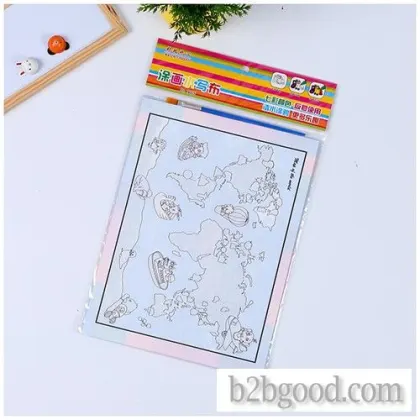 Magic water Sketch book For kindergarten children's manual creativity can be used to make a pai