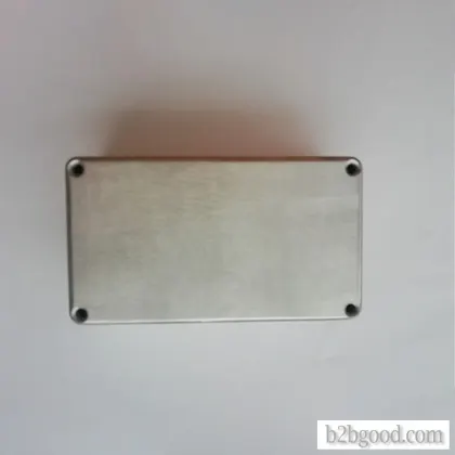 Aluminum alloy accessory case for guitar electronics