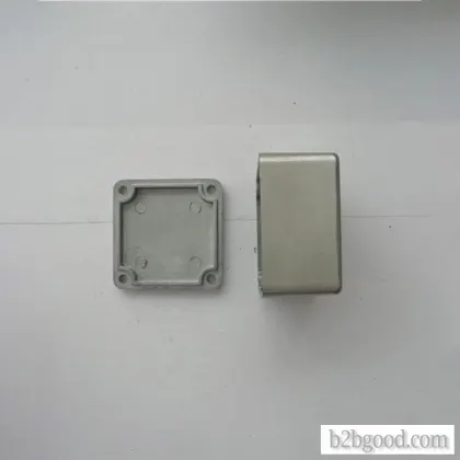 Aluminum alloy accessory case for guitar electronics