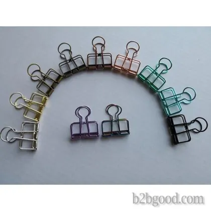 Hollow out design long tail clip