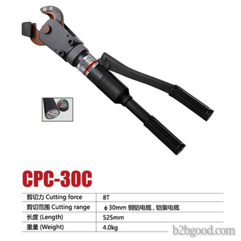 Integral hydraulic scissors