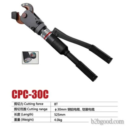 Integral hydraulic scissors