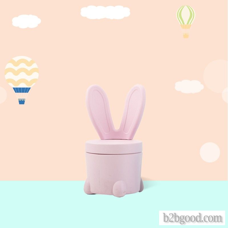 儿童'；s椅储物凳家用卡通兔子双塑料早教椅