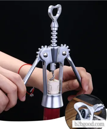 红酒制造商direct锌合金wing红酒开瓶器红酒开瓶器钻石奢华