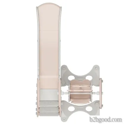 Beautiful high baby bear slide children indoor household kindergarten small slide swing combination