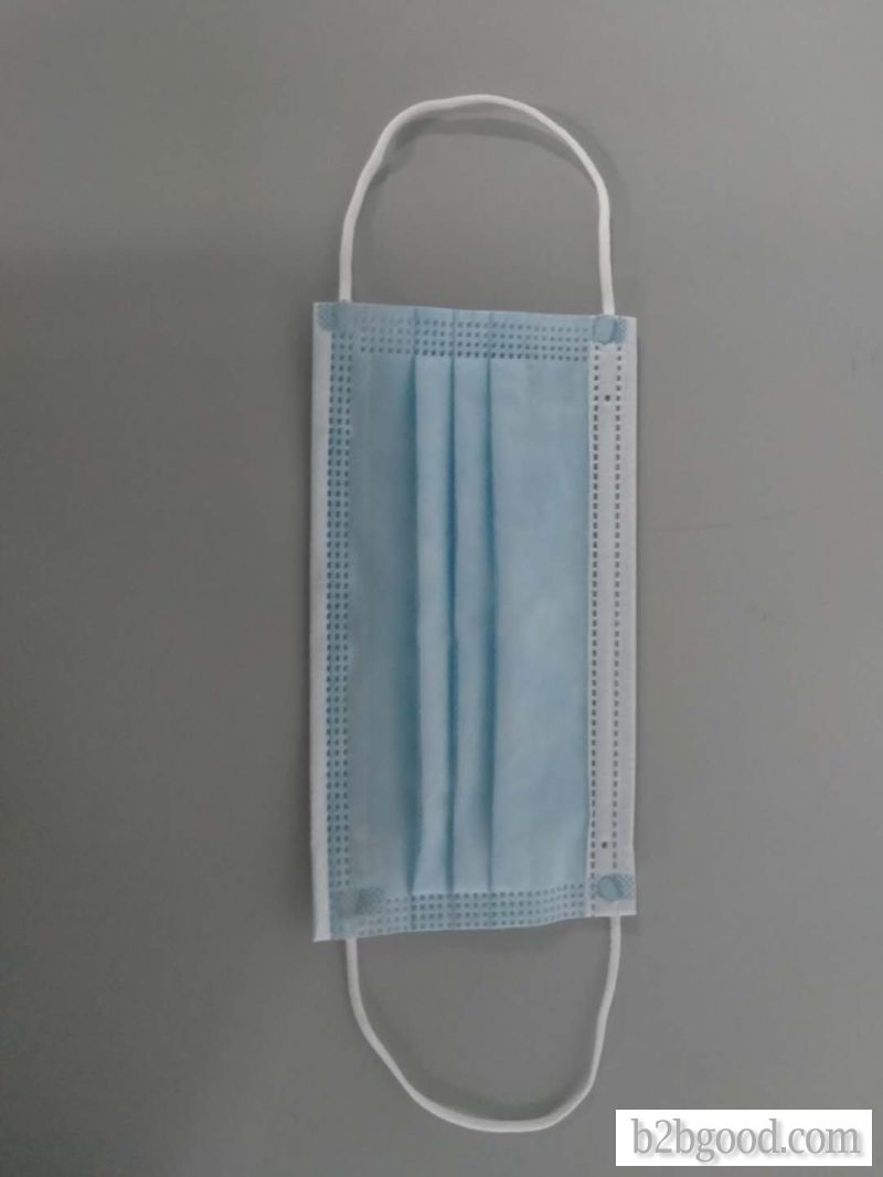 Blue disposable respirator dust - proof, fog - proof and droplet - proof