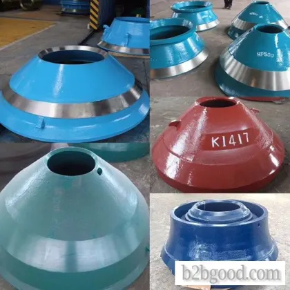 Cone crusher lining plate fixed cone moving cone grinding mortar wall crushing wall