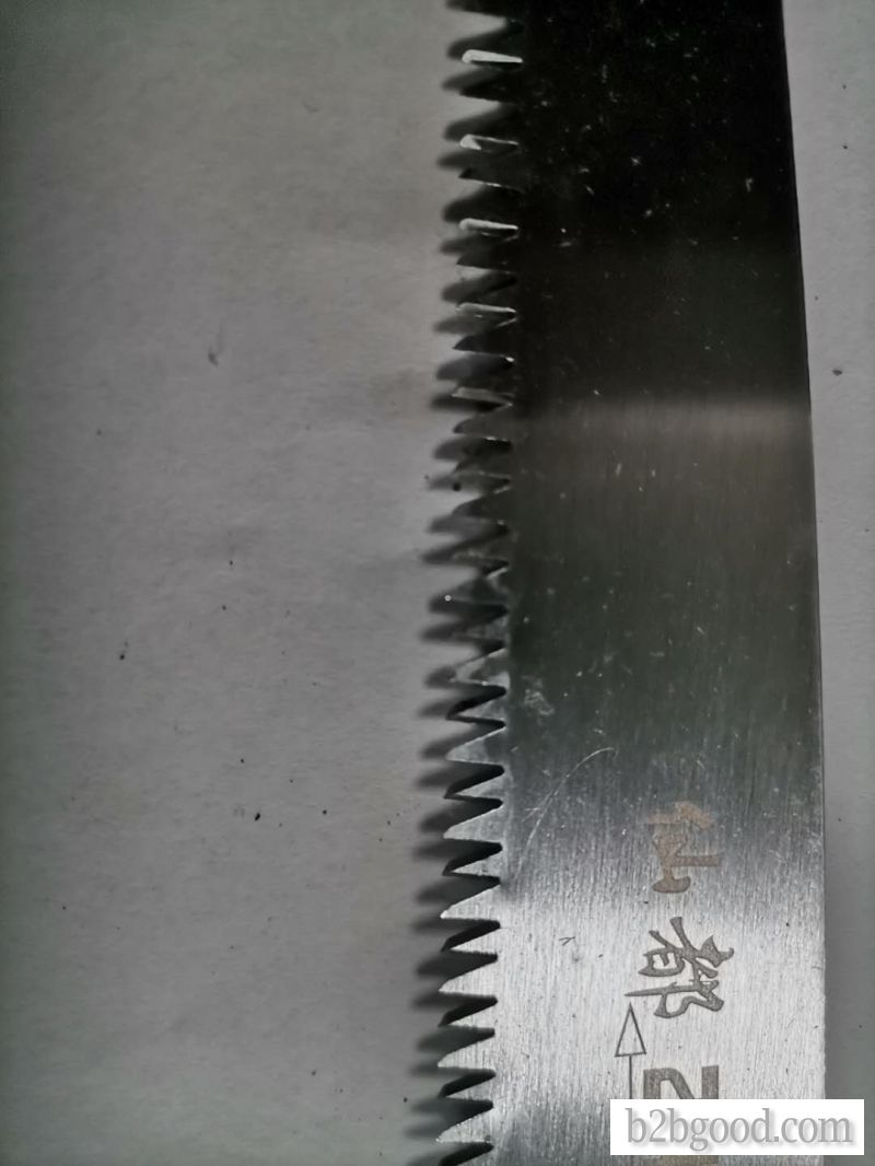 Plastic handle 250 waist saw three sides of fine grinding teeth