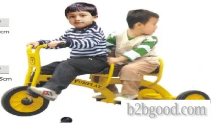 The factory supplies the heroic baby car kindergarten special toy toddler tandem bicycle