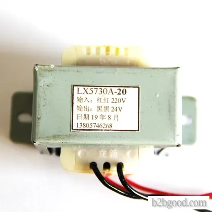 Lixin electronic EI type transformer, power transformer, traffic signal transformer, 220V to 24V, pr