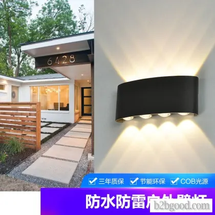 彩绘照明LED户外节能壁灯