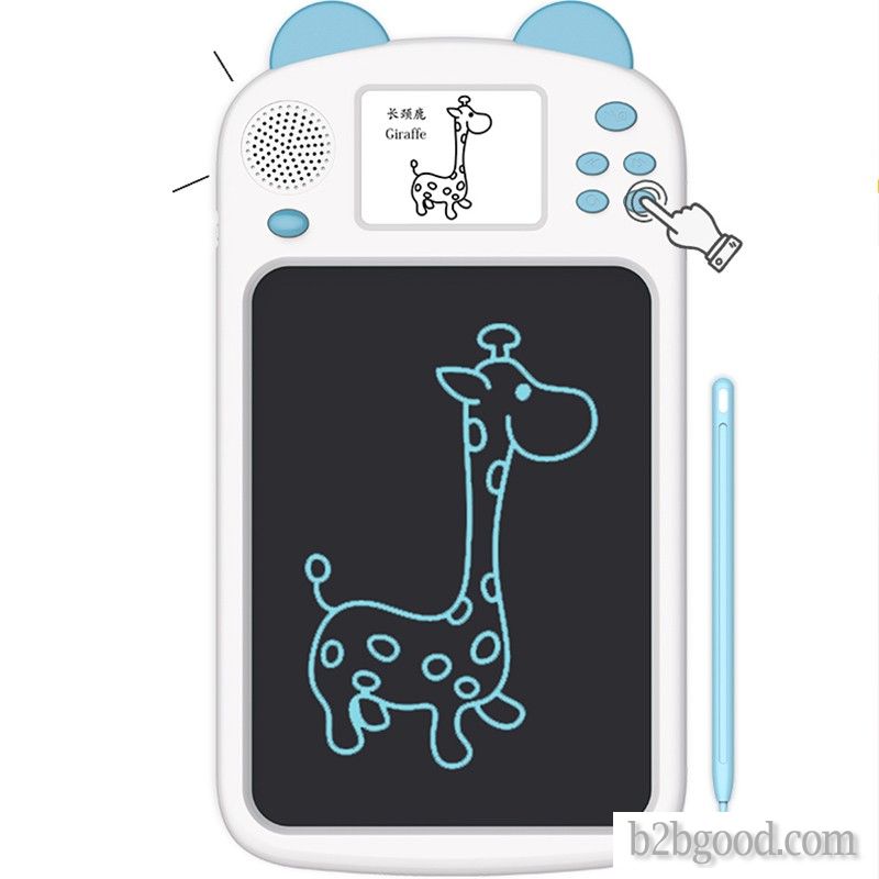 OKAI Children's Drawing Board Portable handwriting Board Light energy electronic small blackboa