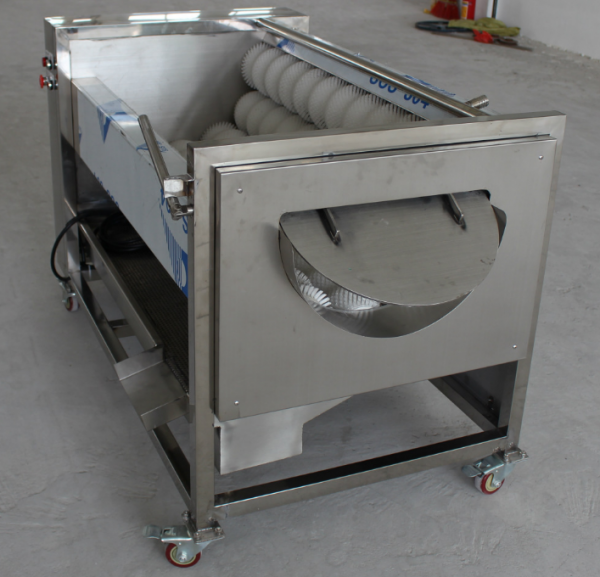 Brush cleaning potato sweet potato yam peeling machine sweet potato peeling and cleaning machine potato sanding peeling cleaning machine