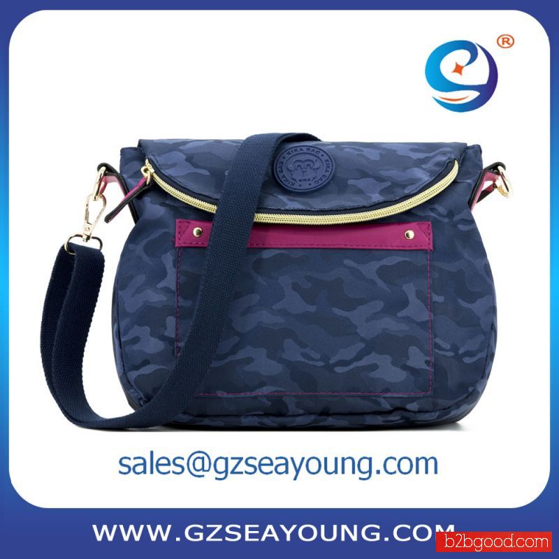 camouflage color messager bag