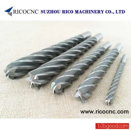Long Foam Cutting Tools EPS Foam Milling Router Bits Ball End and Flat End