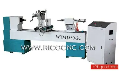 Wood Lathe Machine Wood Turning Lathe Carving Machine WTM1530-2C