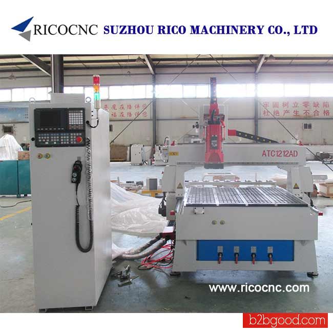 Automatic Tool Changer Machine CNC Router for Wood and Plastic Signs ATC1212AD