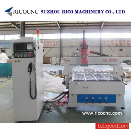 Automatic Tool Changer Machine CNC Router for Wood and Plastic Signs ATC1212AD