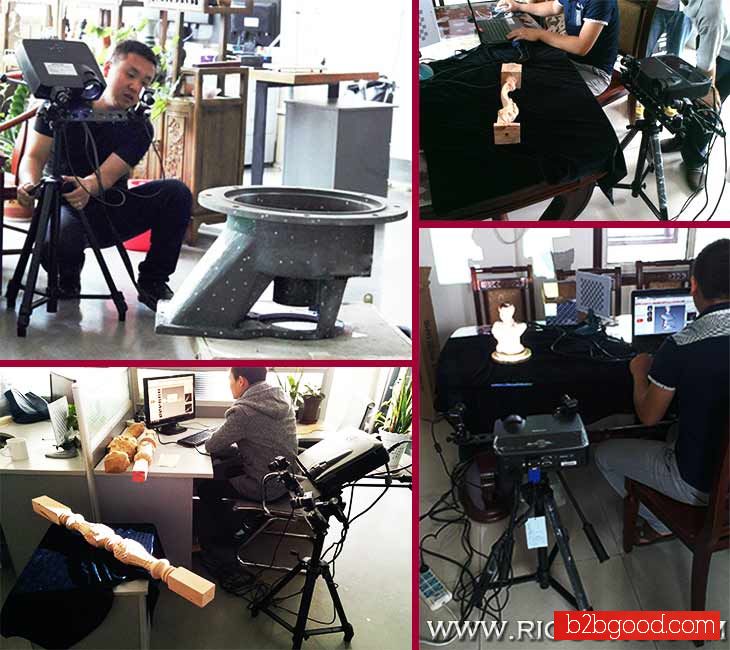 3D Scanner Equipment to CNC Moulding Milling Machine