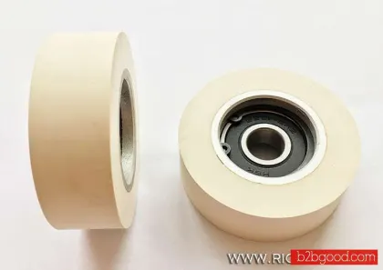 Rubber Pressure Roller Wheels with Bearing for Edgebanders Edge Banding Machine