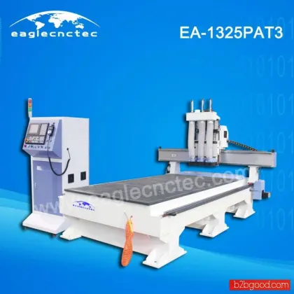 Pneumatic Auto Tool Changer CNC Router for Panel Furniture