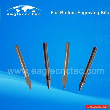 Flat Bottom Engraving Bits