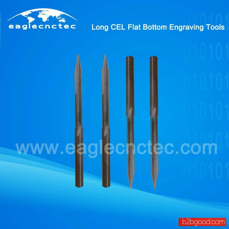 Flat Bottom V Shaped Engraving Router Bits