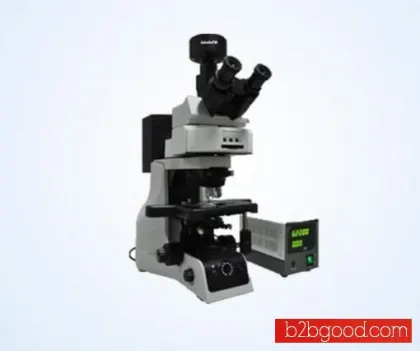 Research grade fluorescence microscope MF43 has 6-position epi fluorescence illumination